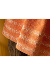 Freesia Cotton Face Towel 50x70 Cm Orange - Swordslife