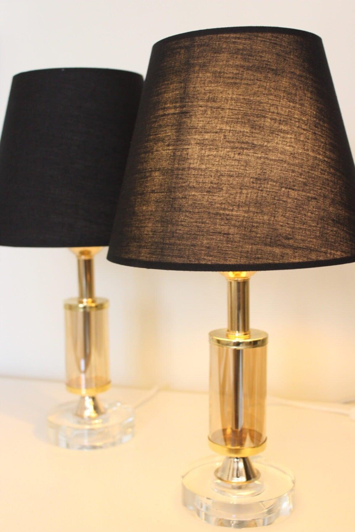 Friday Double Gold Black Cap Lampshade - Swordslife