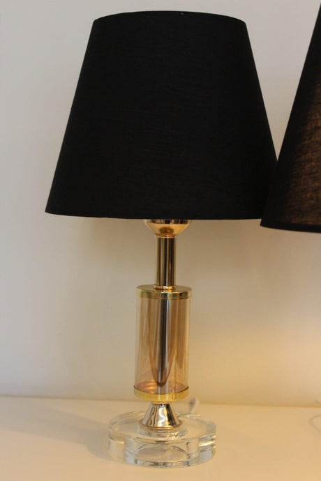 Friday Double Gold Black Cap Lampshade - Swordslife