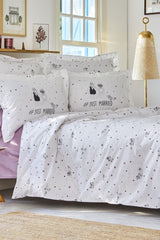 Fun Married 100% Cotton Double Duvet Cover Set - Swordslife