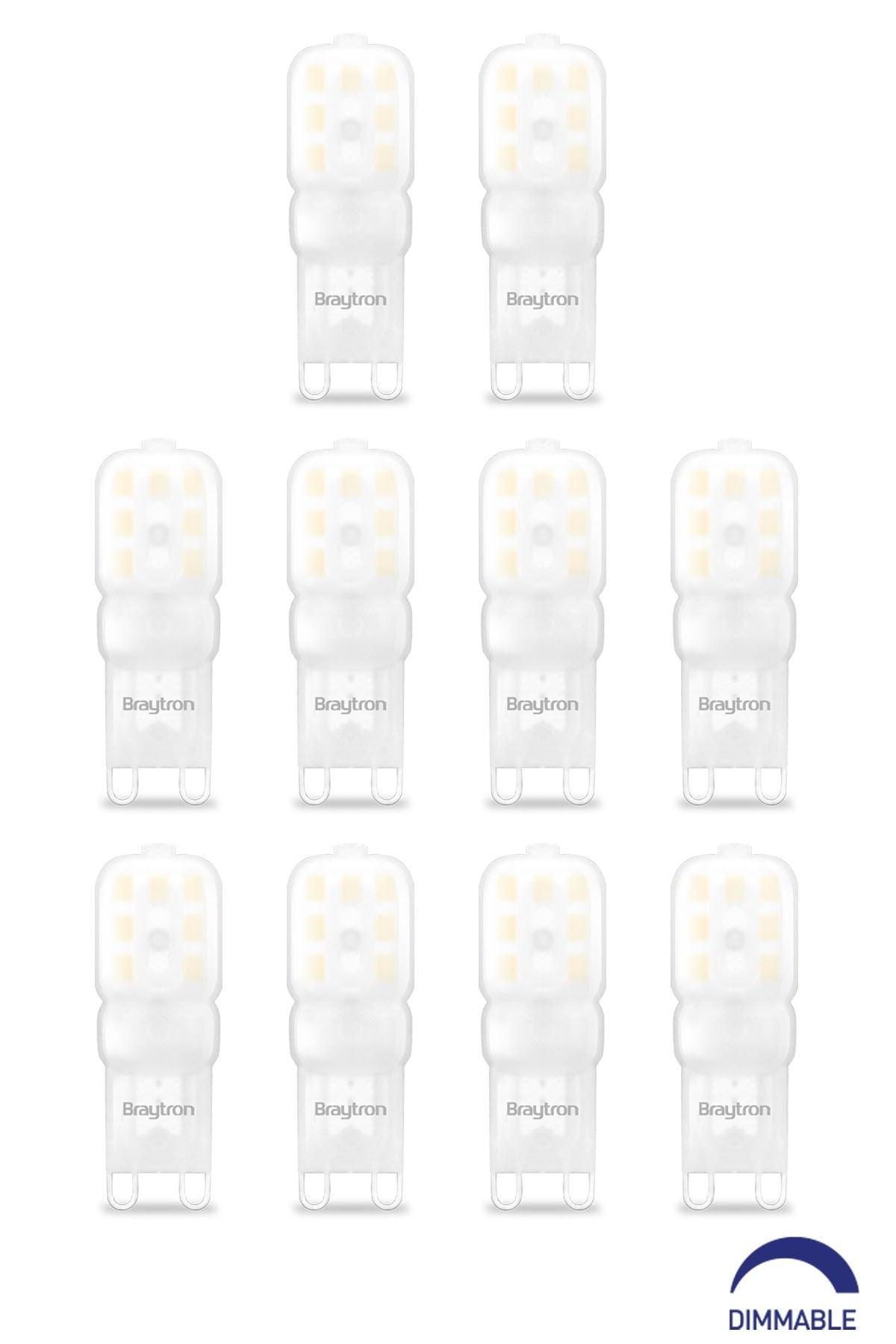 G9 Led Bulb 2.5 Watt 10 Pieces 6500 Kelvin