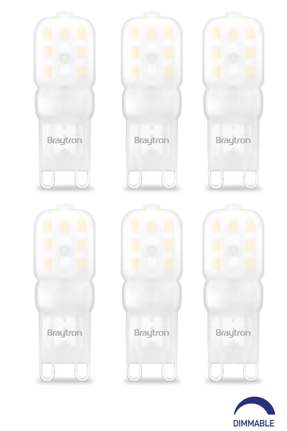 G9 Led Bulb 2.5 Watt 6 Pieces 6500 Kelvin