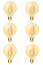 G95 Glop Led Bulb E27 6 Watt 6 Pieces 2200