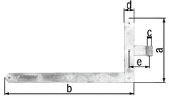 GAH ALBERTS loading belt B.40mm L.600mm S.4mm D.13mm VA rd - Swordslife