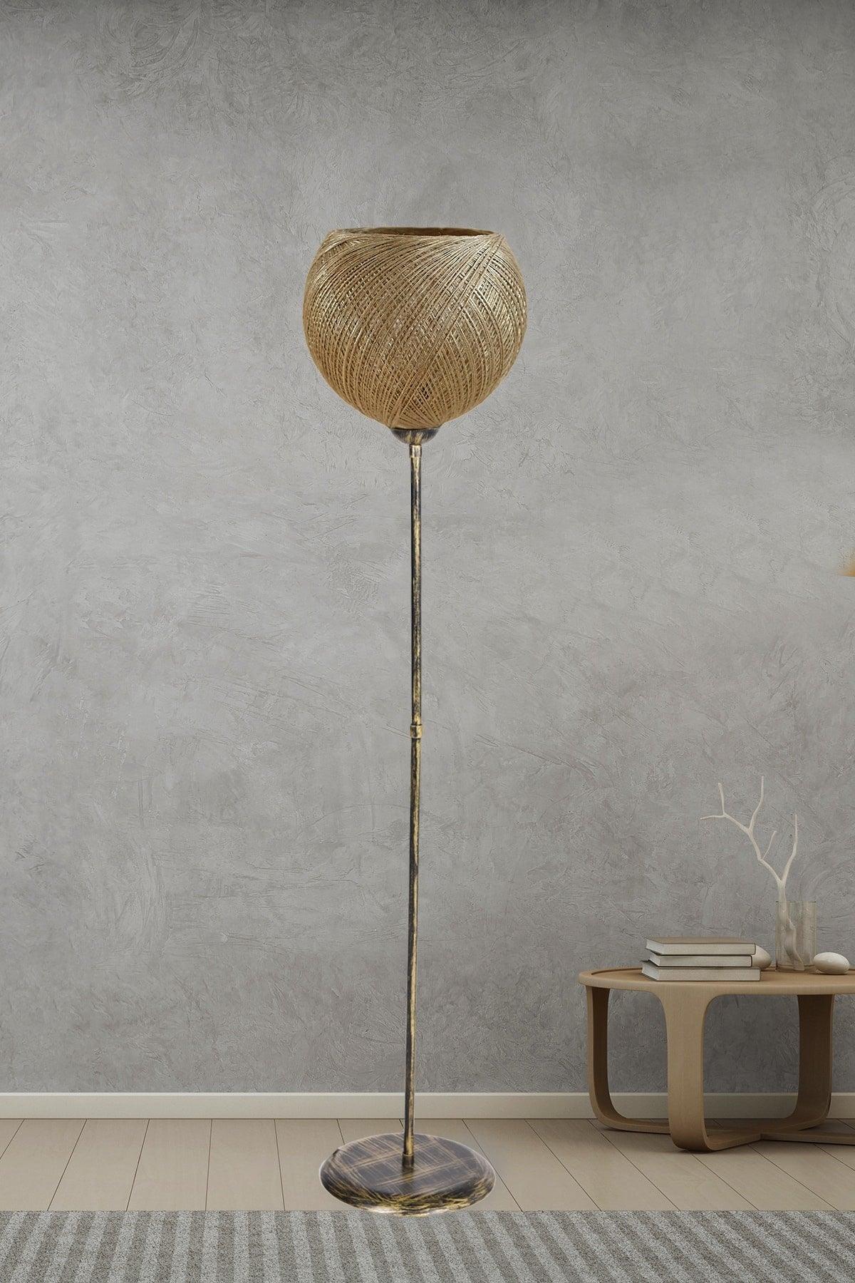 Gain Floor Lamp Gold Tumbled Lmbd-62 - Swordslife