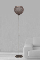 Gain Floor Lamp Jute Black Lmbd-62 - Swordslife