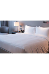 Ganesa Ranforce Hotel Duvet Cover Set Double White - Swordslife