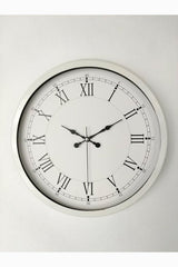 Gift Metal White Retro Wall Clock 40 Cm - Swordslife