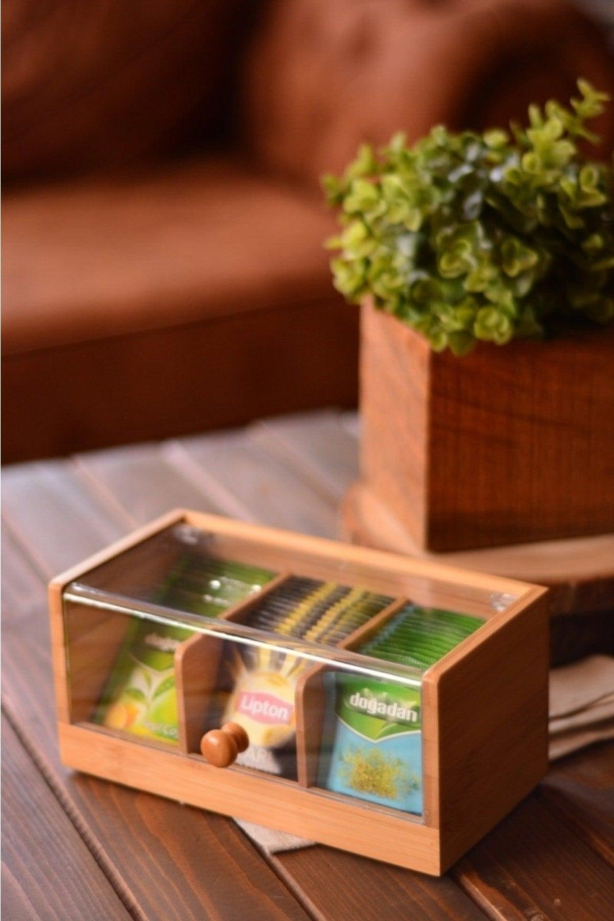 Gio 3-Compartment Tea Box - Swordslife