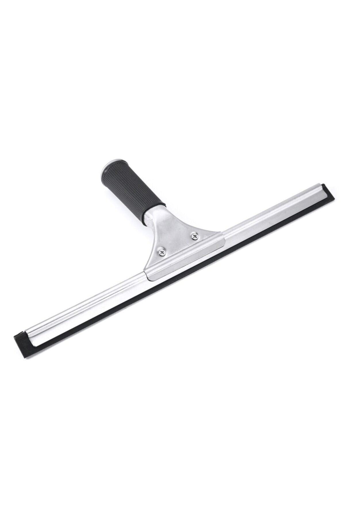 Glass Wiping Tool Squeegee Metal 35cm+ Microfiber Plush And Attachment 35 cm And Microfiber Cloth - Swordslife