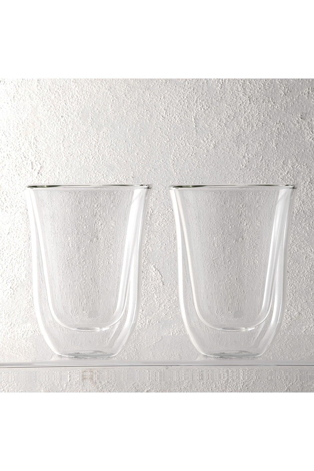 Glory 2 Pcs 300 Ml Double Wall Double Walled Glass - Swordslife