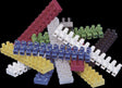Bright terminal block - 12 polyg / 450V / 1.5-2.5mm / color row - Swordslife