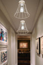 Gorgeous Single White Ceiling Mount Chandelier - Swordslife