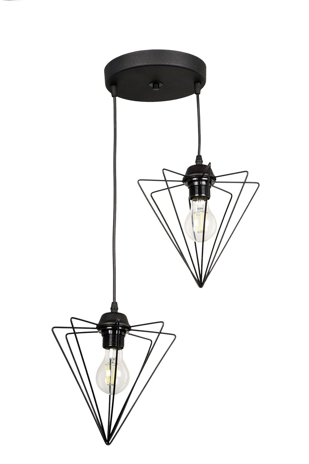 Grand 2.li Black Pendant Chandelier - Swordslife