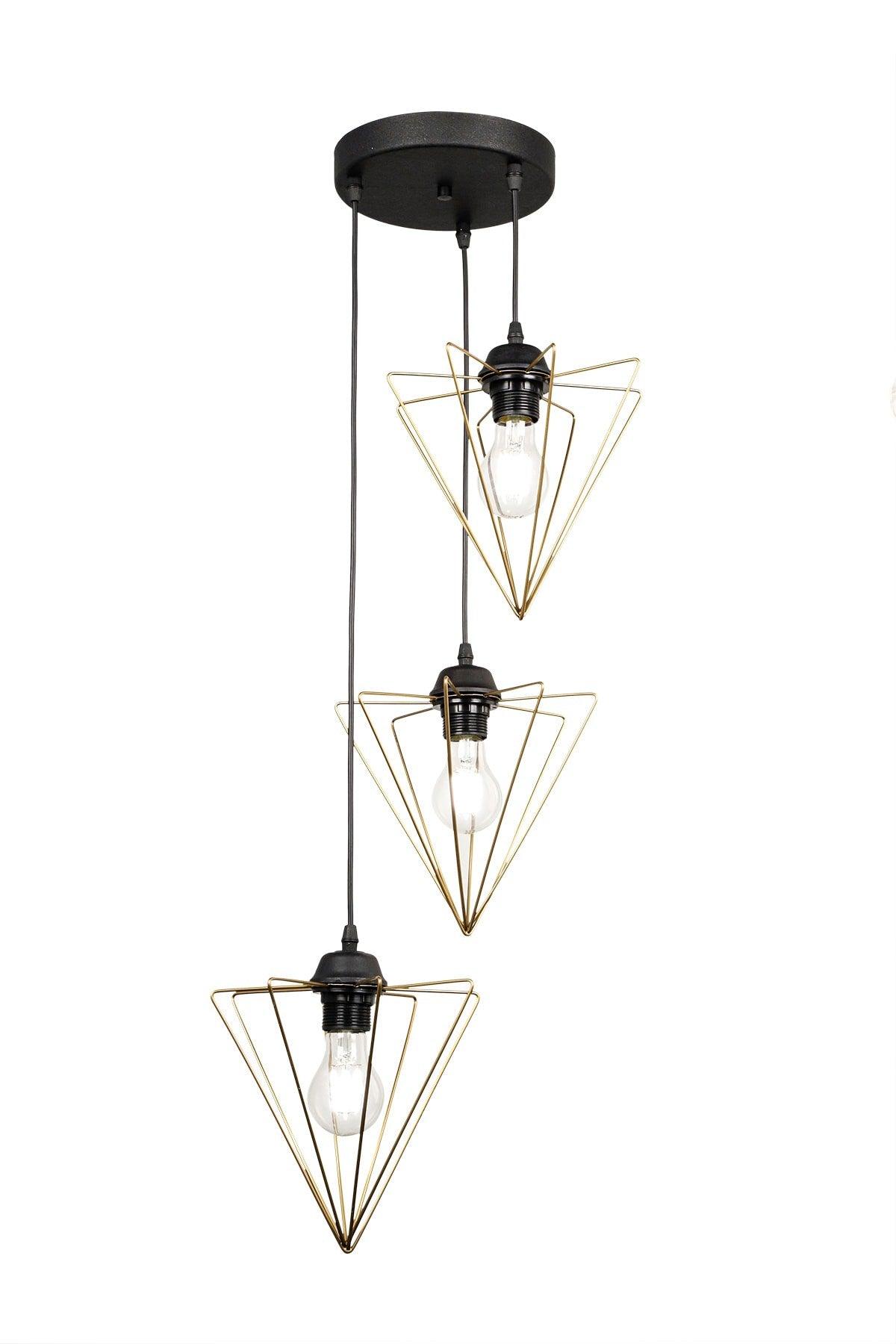 Grand 3rd Tumbled Pendant Lamp Chandelier - Swordslife