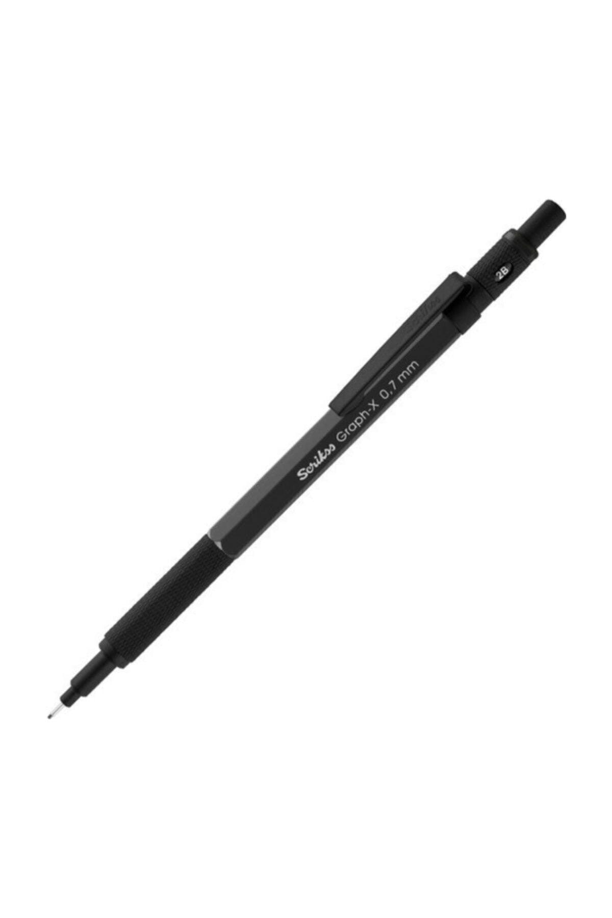 Graph-x Metal Versatile Pen 0.7 Mm Matte Black