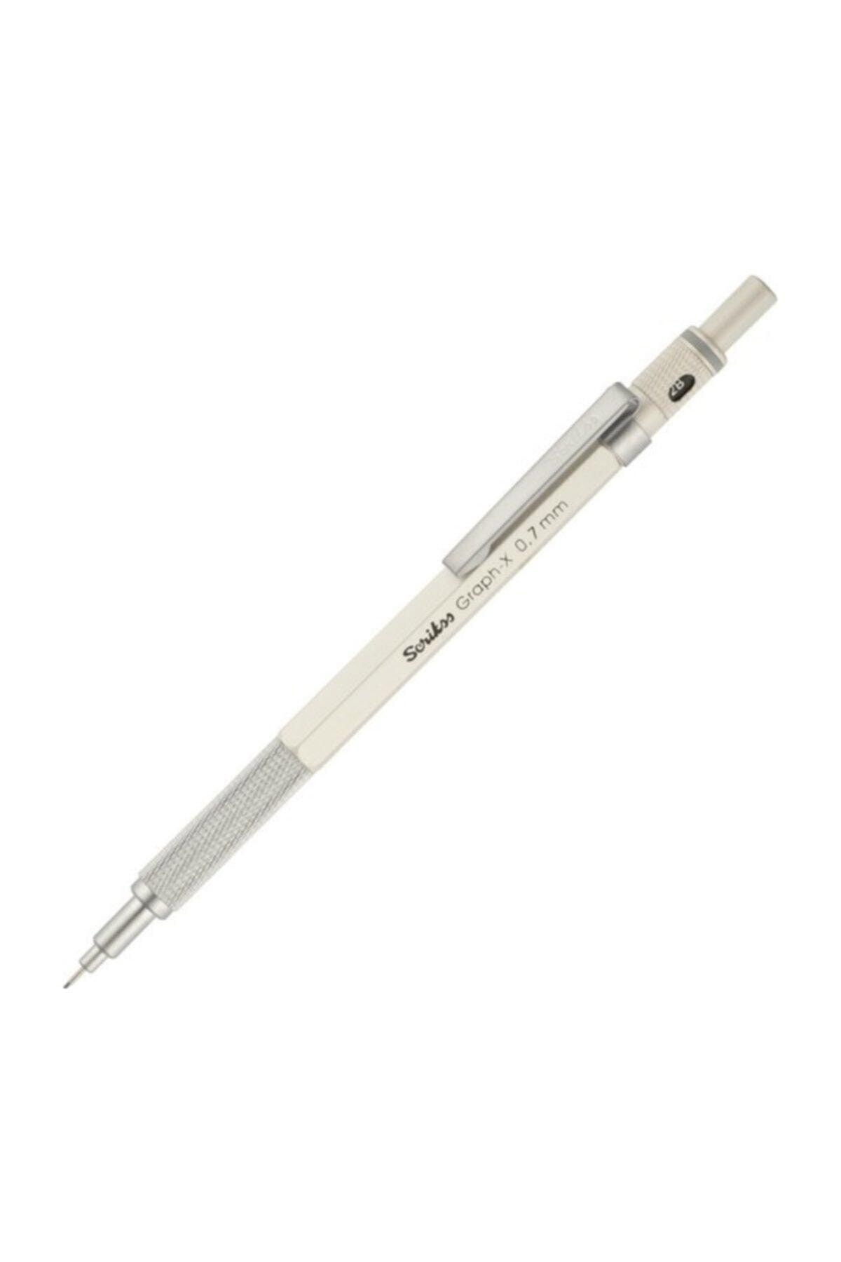 Graph-X Metal Versatile Pen 0.7 Mm White