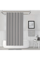 Gray Bathroom Curtain 180x200 Cm - Swordslife