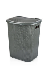 Gray Dirty Laundry Basket 52 lt