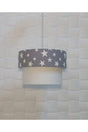 Gray White Star Kids Room Baby Room Chandelier Pendant Cake - Swordslife