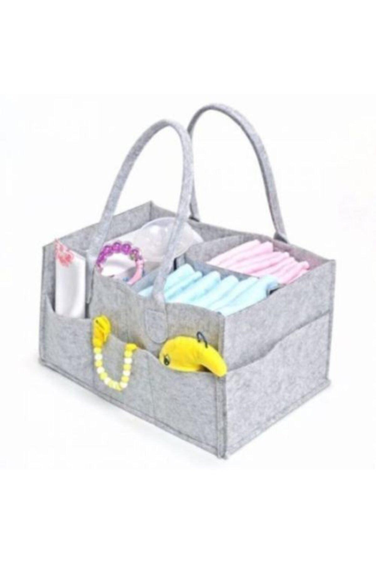 Gray Portable Baby Bag Organizer