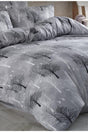 Gray Tree Pattern Single Duvet Cover Set - Swordslife