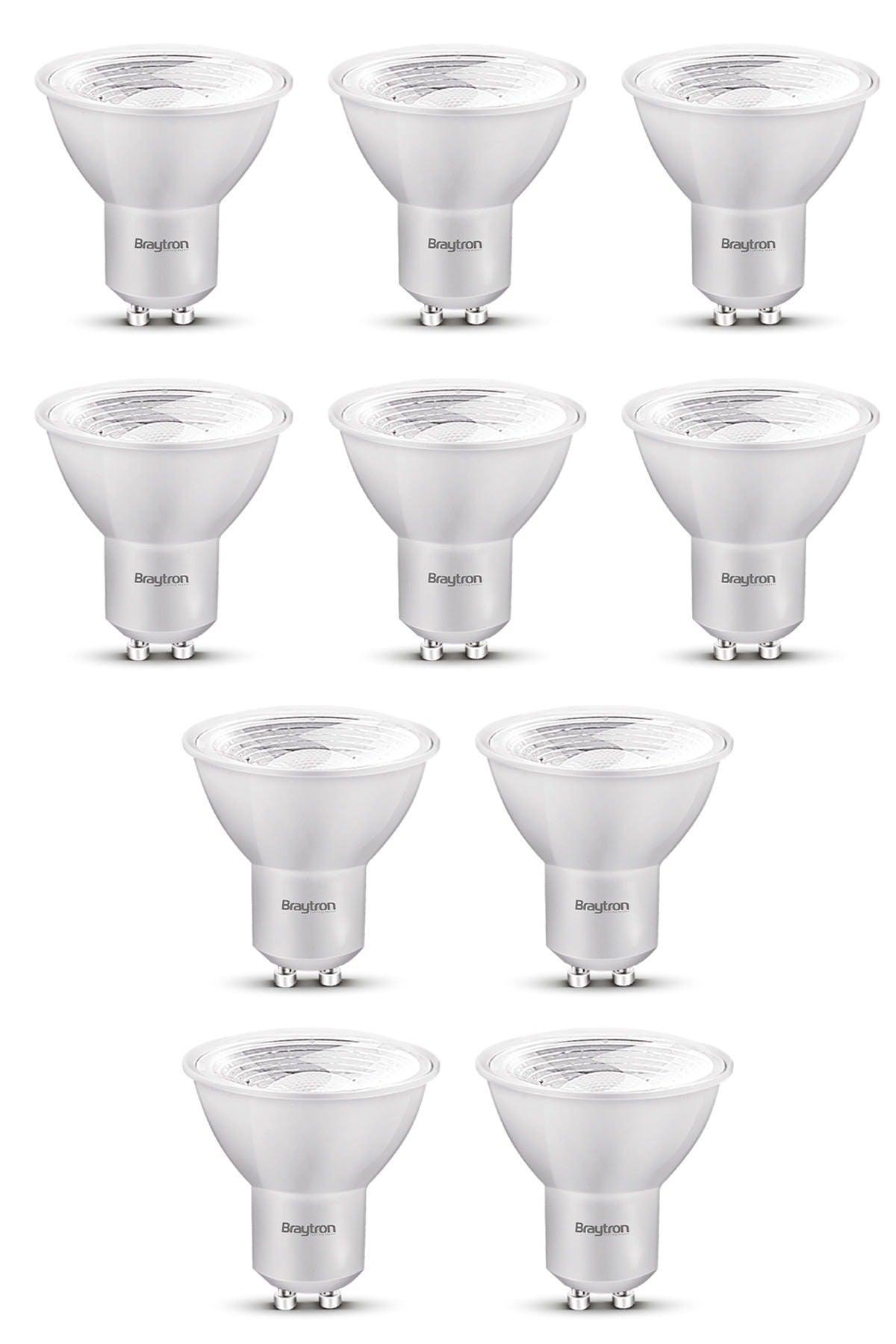 Gu10 Led Bulb 5 Watt 10 Pieces 6500 Kelvin