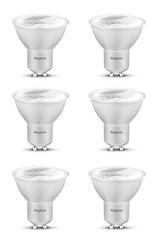 Gu10 Led Bulb 5 Watt 6 Pieces 6500 Kelvin