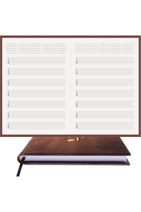 Guitar Notebook (Tab Key - Tuned)