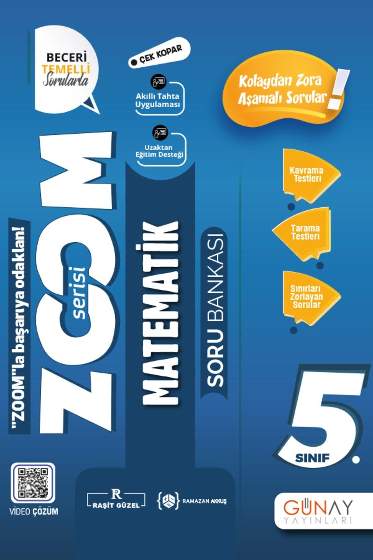 Günay Publications Zoom Series 5th Grade Mathematics New Generation Question Bank 2022-2023 - Swordslife