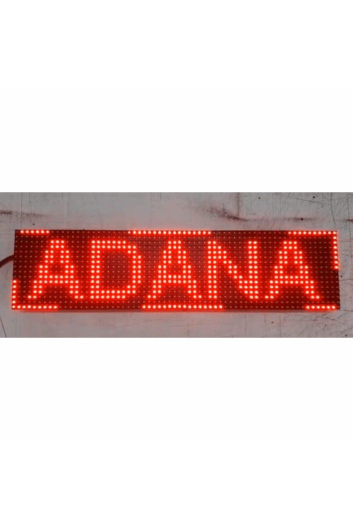 Route Led Sign Green 16x64cm