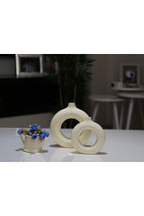 Ring Vase Bohemian Set Cream - Swordslife