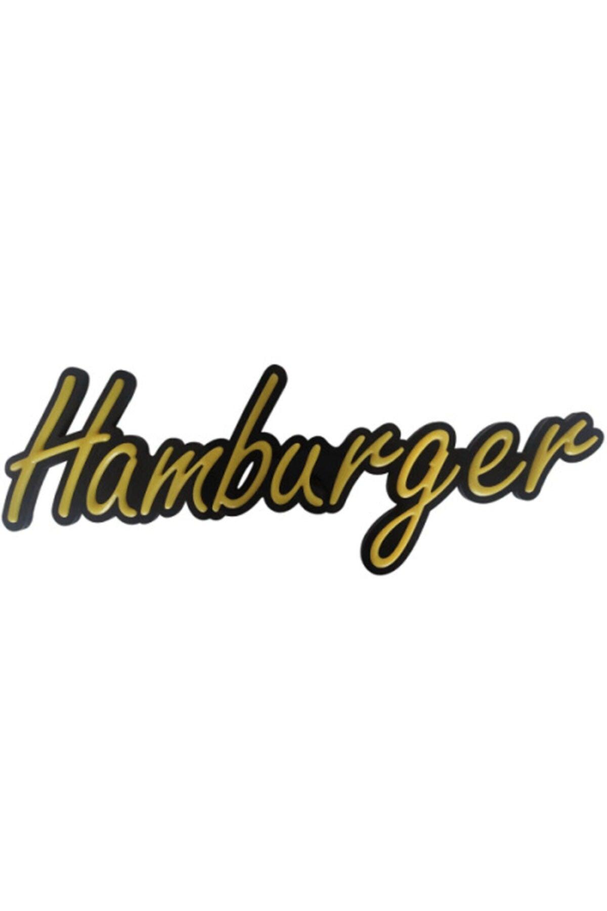 Hamburger Leon Led Sign Lighted 45x122cm - Swordslife