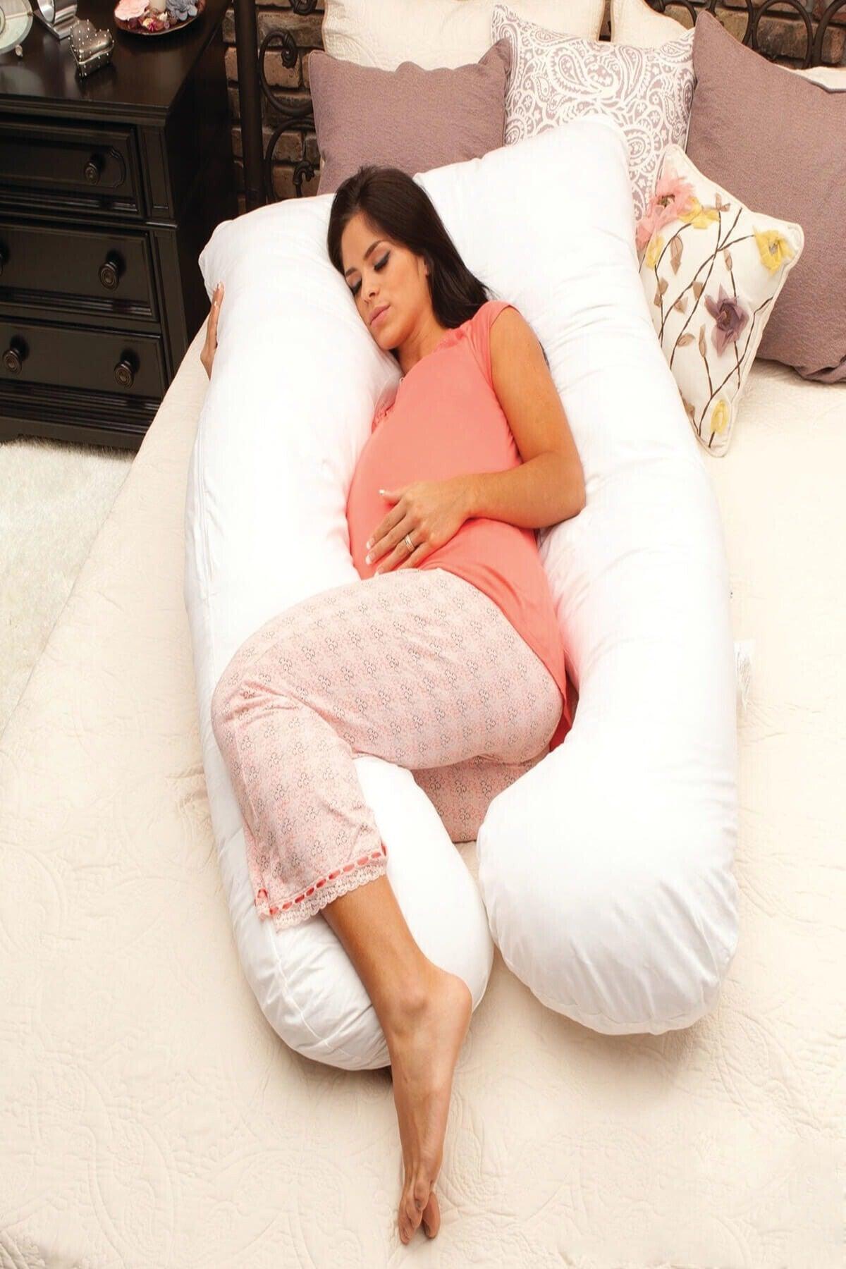 Maternity Pillow - Maternity Pillow with 5 Different Zone Support - Breastfeeding - Waist Back Neck Leg Pillow - Swordslife
