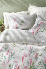 Hana Ranforce Single Duvet Cover Set - Pink - Swordslife