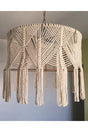 Handcrafted Cotton Thread Macrame Chandelier - Swordslife