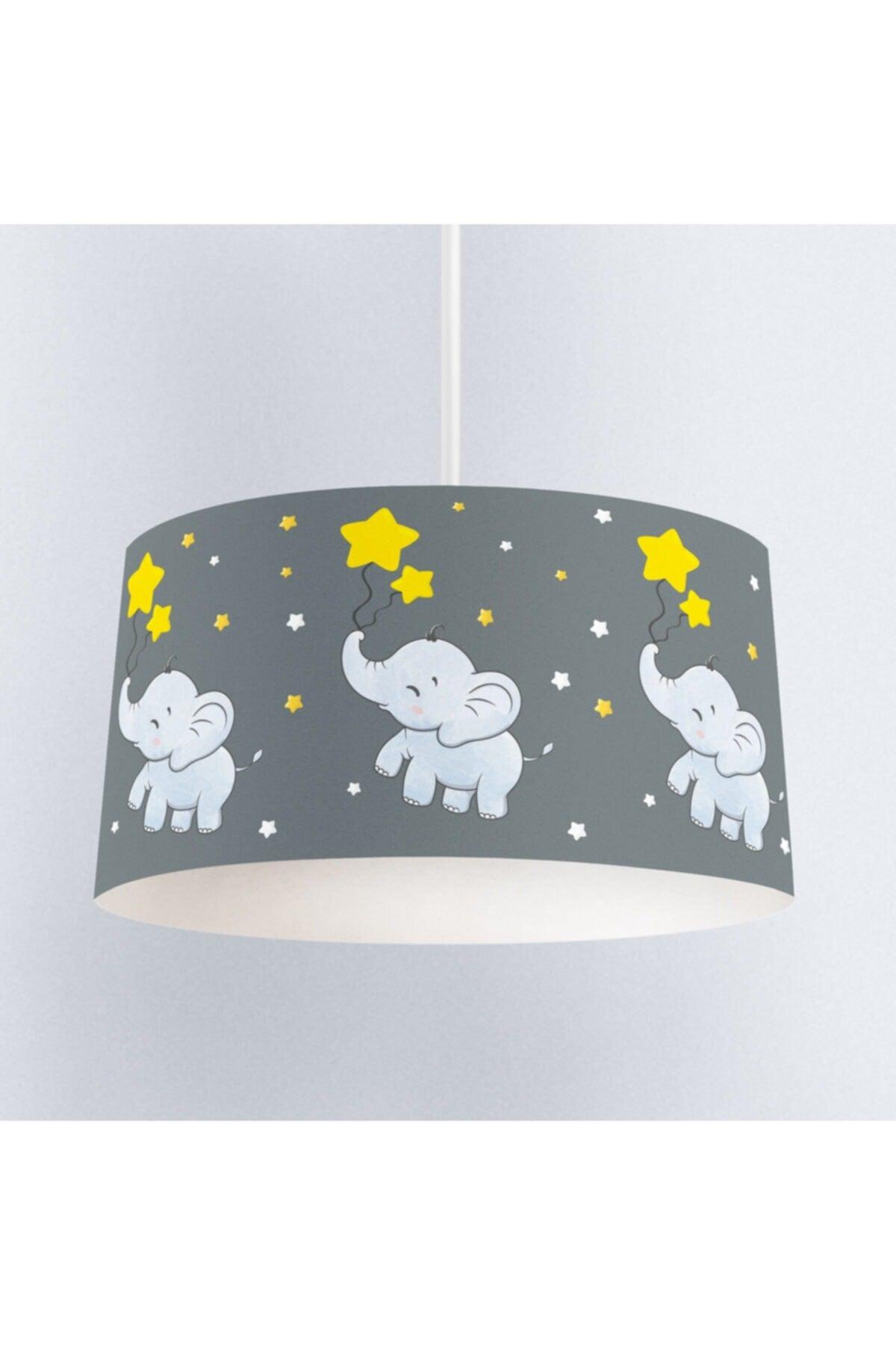 Happy Elephant Kids Room Pendant Lamp Chandelier - Swordslife