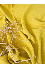 Mustard Yellow 4 Layer Multi-Purpose Muslin Cover Blanket - Swordslife