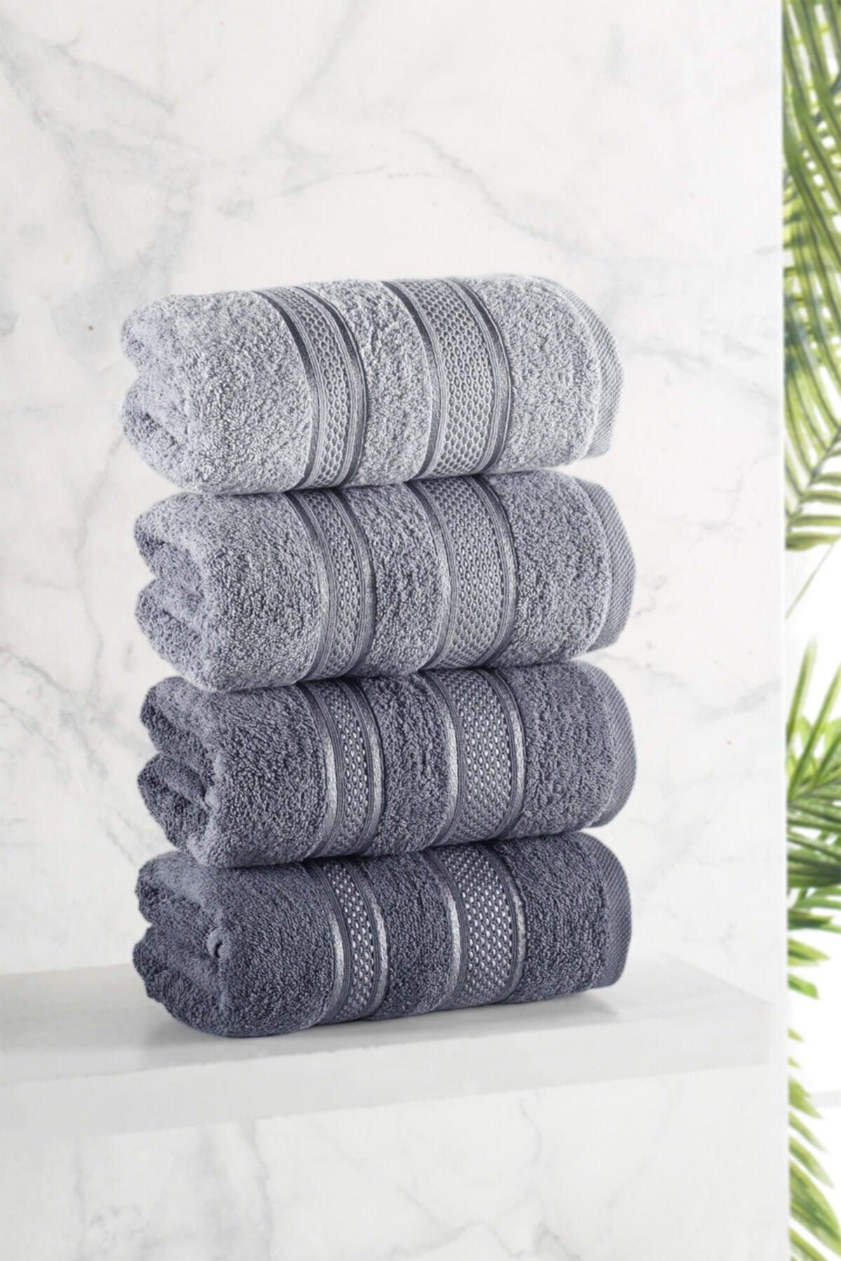 Harmony 100% Cotton Extra Soft Modern Towel Set - Swordslife