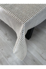 Wicker Pattern Luxury Pvc Erasable Table Cloth - Swordslife