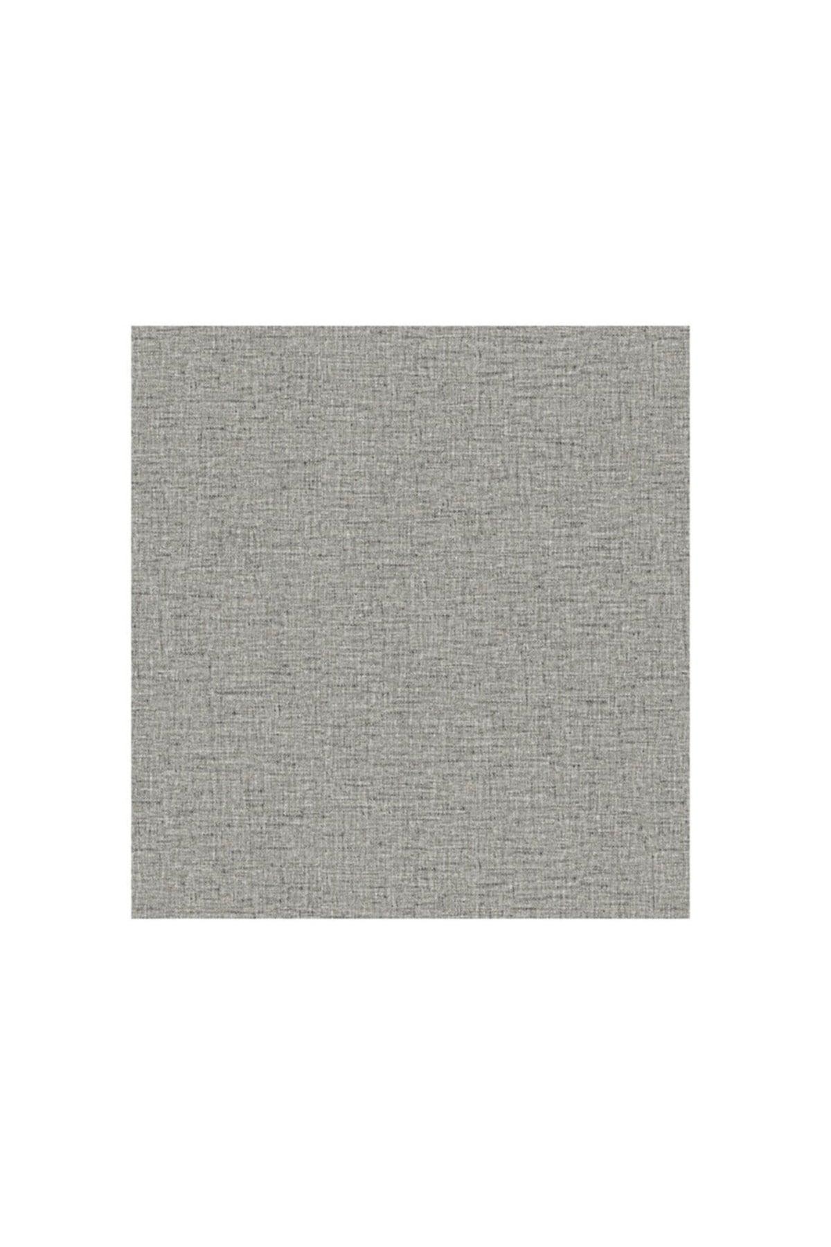 Straw Patterned Gray&Silver Plain Wallpaper(5M2) - Swordslife