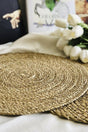 Straw Jute Subplate Set of 6 Placemat 32 Cm Diameter Supla Supla 32 6 Pcs - Swordslife