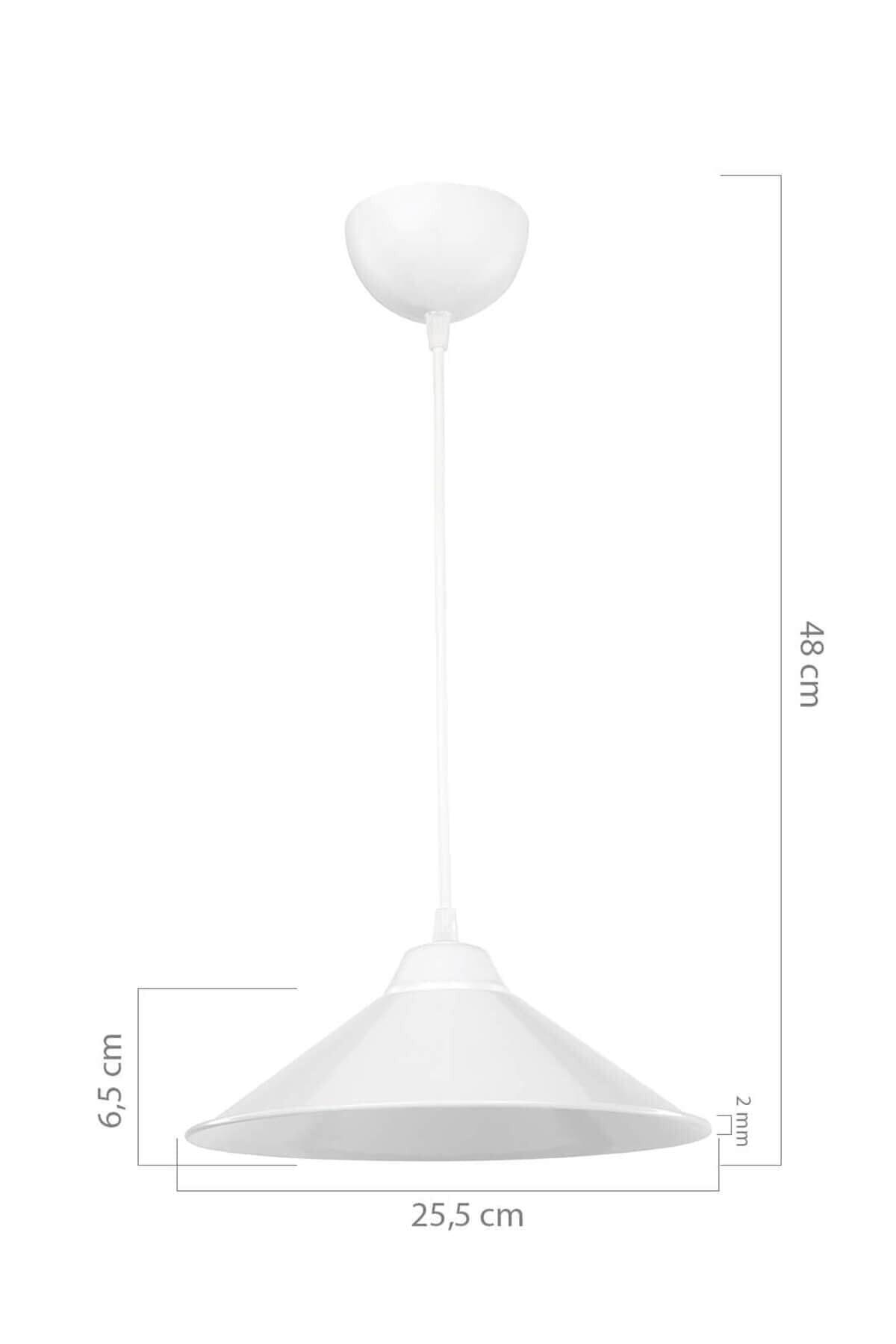 Single White Cap Single Modern Pendant Lamp Single - Swordslife