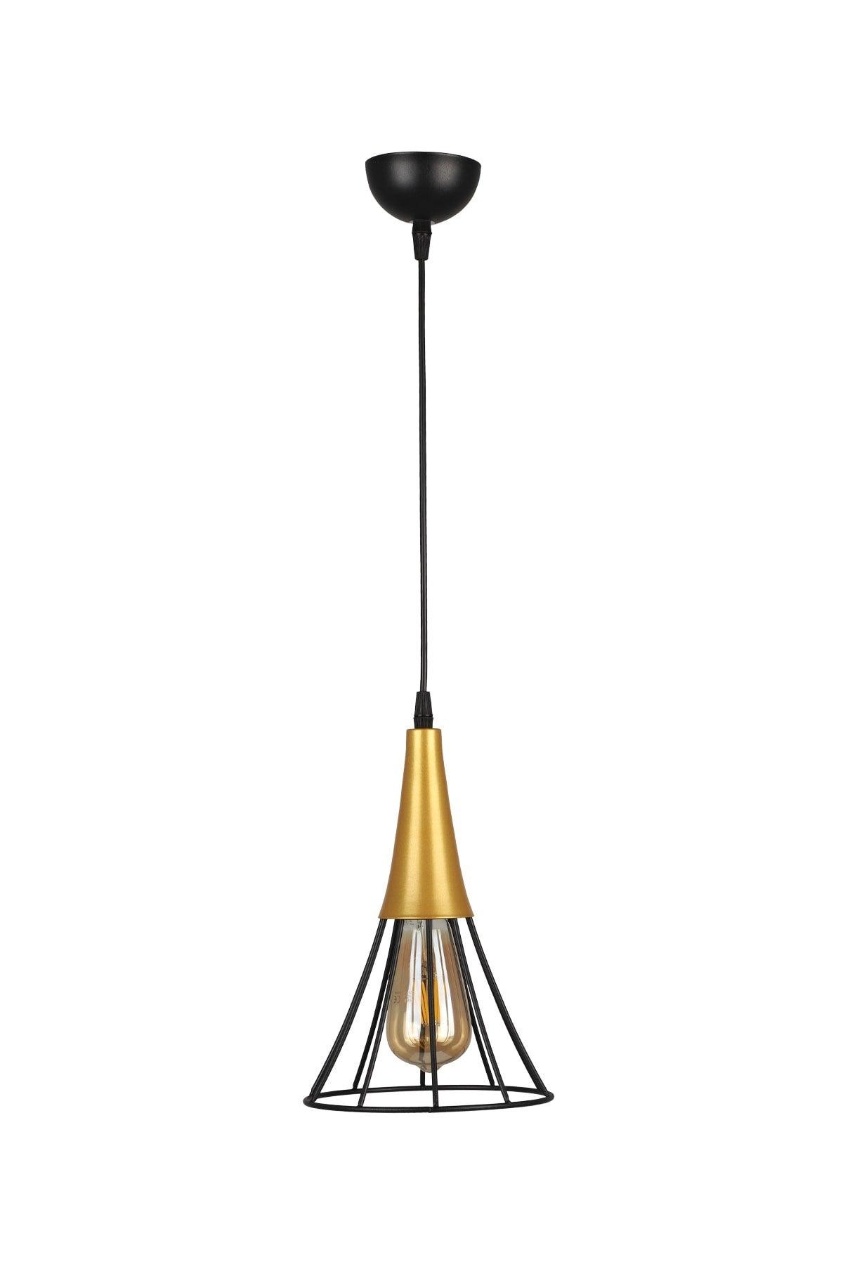 Havana Single Chandelier Black-gold - Swordslife