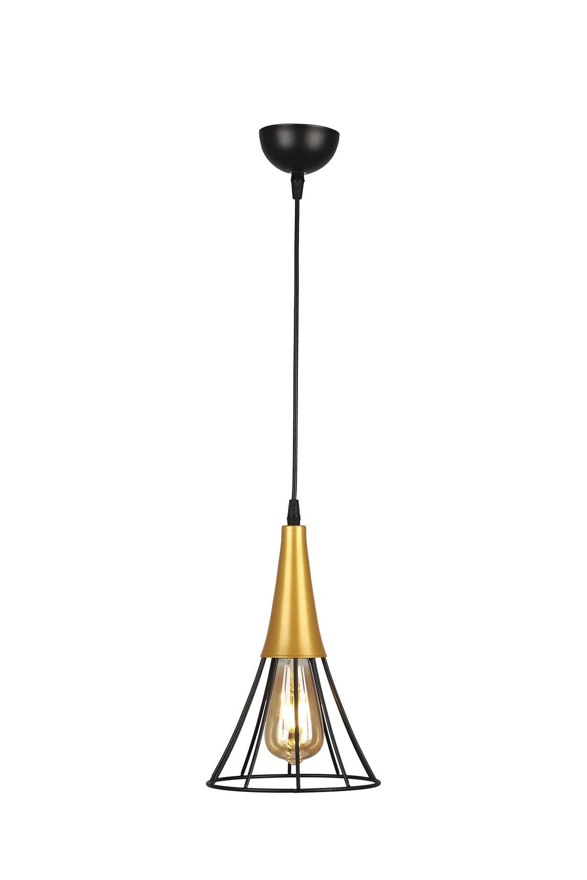 Havana Single Chandelier Black-gold - Swordslife