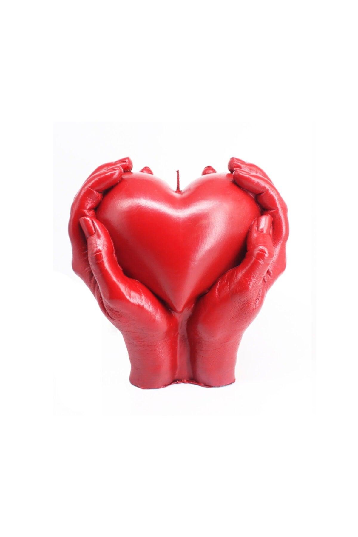 Heart Candle, Romance, Love, Valentine's Day, Special Day, Birthday. One-to-One Hand Sizes. - Swordslife