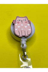 Heart Cat Yoyo Badge Holder Yoyo Card Holder