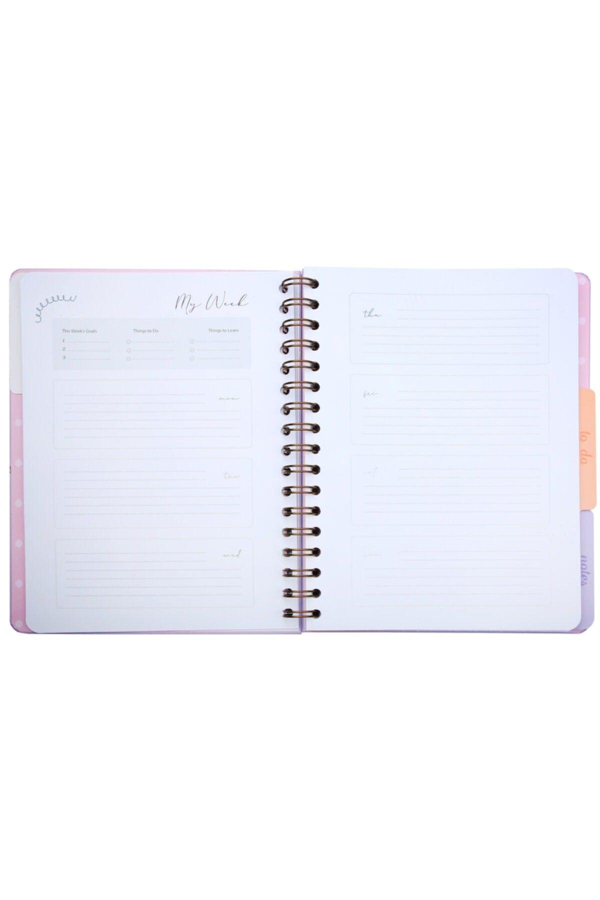 Heart Sprinkles Indefinite Planner Agenda