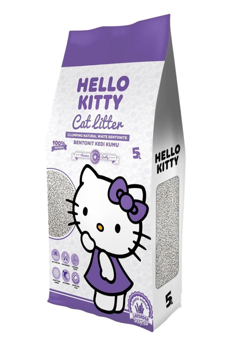 Hello Kitty 5l Lavender Scented Cat Litter