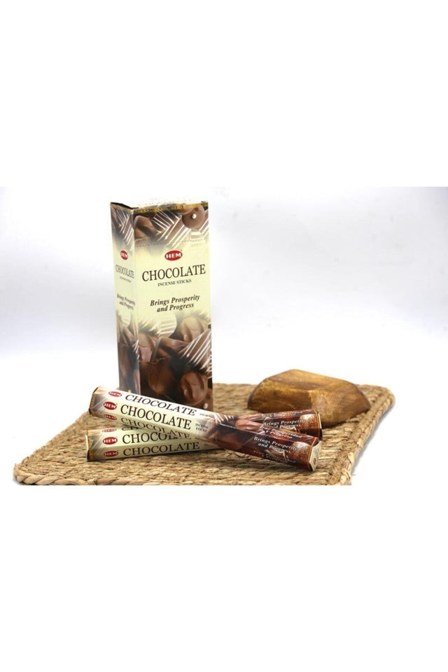 Hem Chocolate Stick Incense - Chocolate Fragrance (20 Pieces) - Swordslife